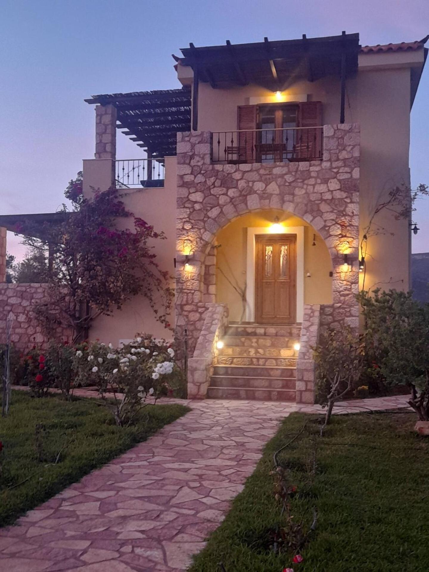 “Villa Othon-Leni” Demoniász-part Kültér fotó
